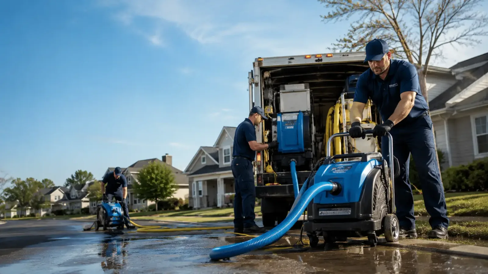 Flood Damage Cleanup in Waterflow, NM
